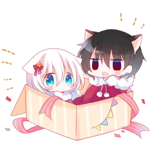 Стикер Christmas Anime