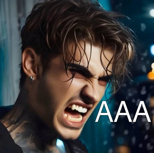 Стикер Тёмное Рождество