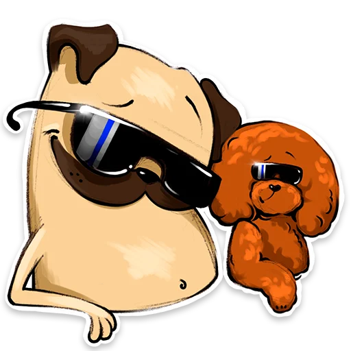 Стикер Chubaka&Woody