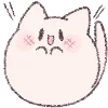 Эмодзи Fluffy Cat