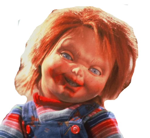 Стикер chucky doll