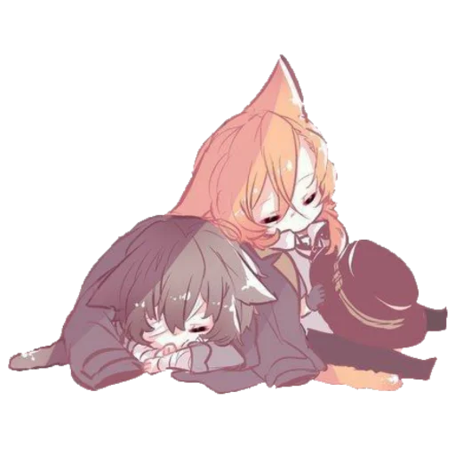 Стикер Чуя Накахара🖤