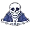 Стикер Classic Sans