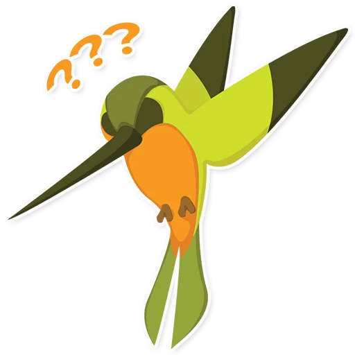 Стикер Colibri
