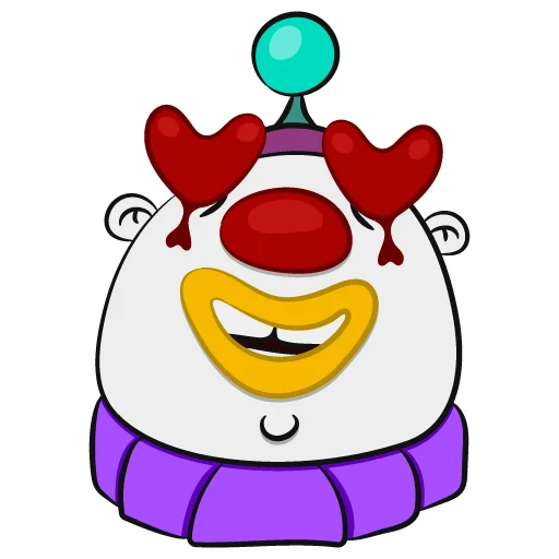 Стикер Colorful Clowns