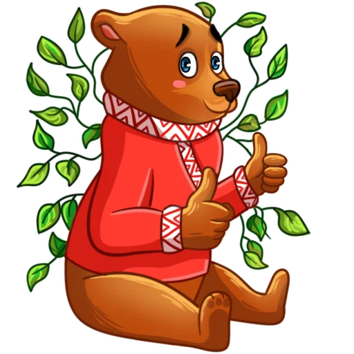 Стикер Comrade Bearski