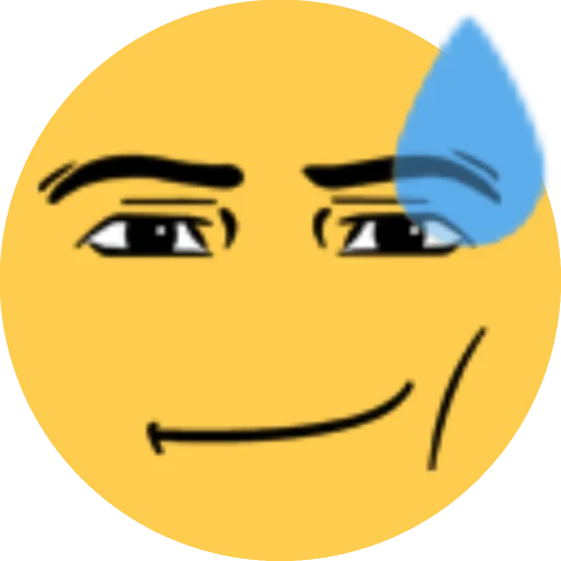 Стикер Cool Face