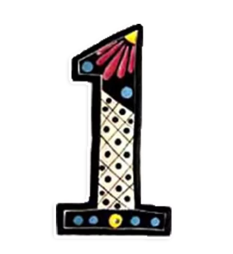 Стикер Numbers