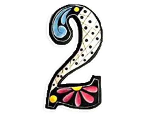 Стикер Numbers