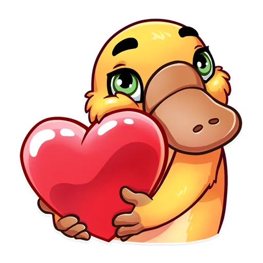 Стикер Cooper the Platypus