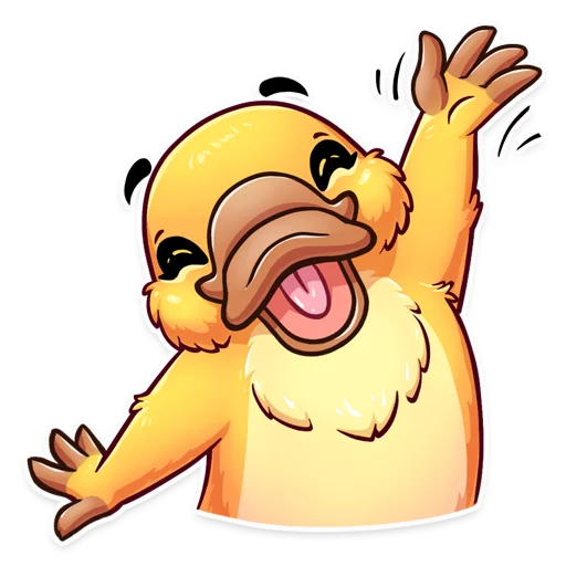 Стикер Cooper the Platypus