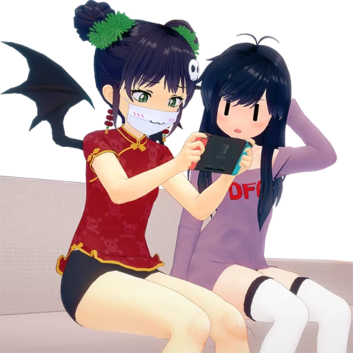 Стикер Corona-chan ?