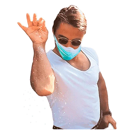 Стикер Corona Time