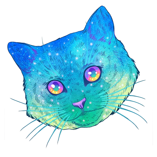 Стикер Cosmic Cats