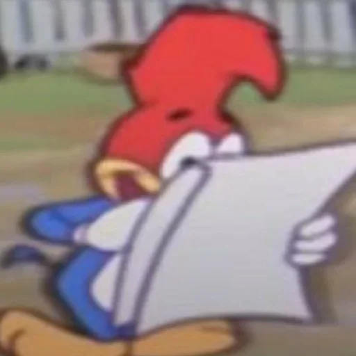 Стикер Woody Woodpecker