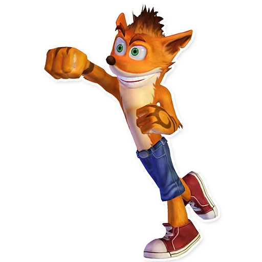 Стикер Crash Bandicoot