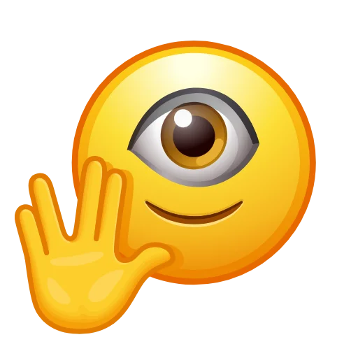 Стикер Crazy Emoji