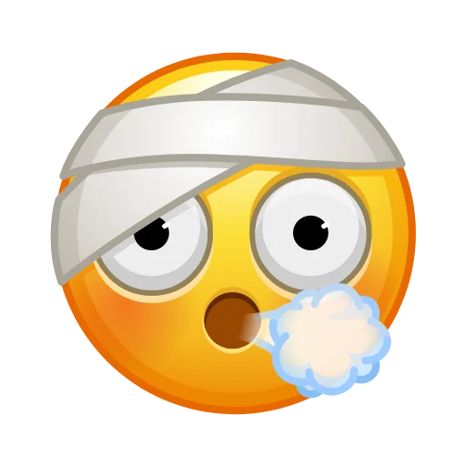 Стикер Crazy Emoji