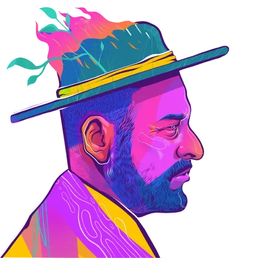 Стикер Crazy Illustrations