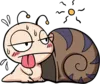 Стикер Crazy Snail