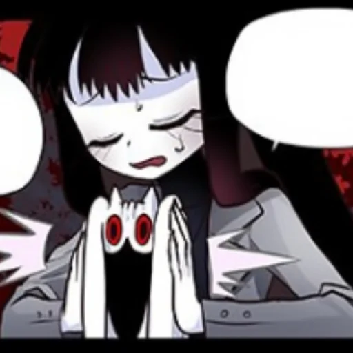 Стикер Creepy Cat