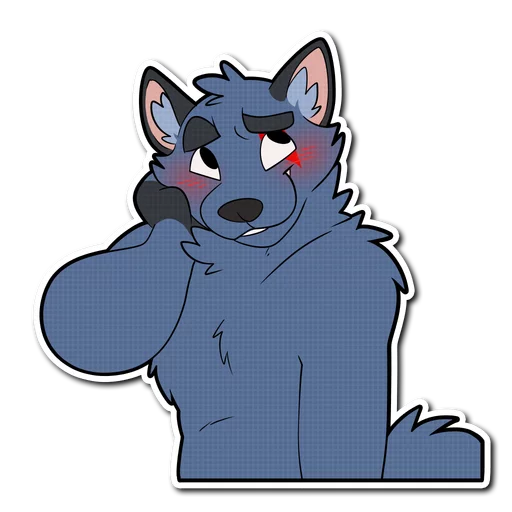 Стикер Crimsonred and Kay