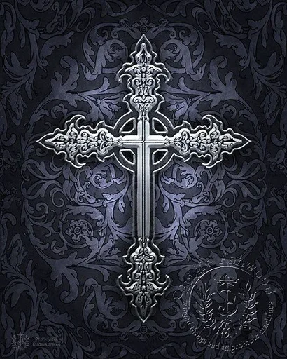 Стикер Cross Jesus