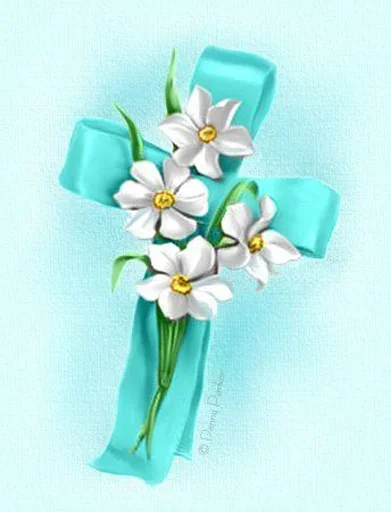 Стикер Cross Jesus