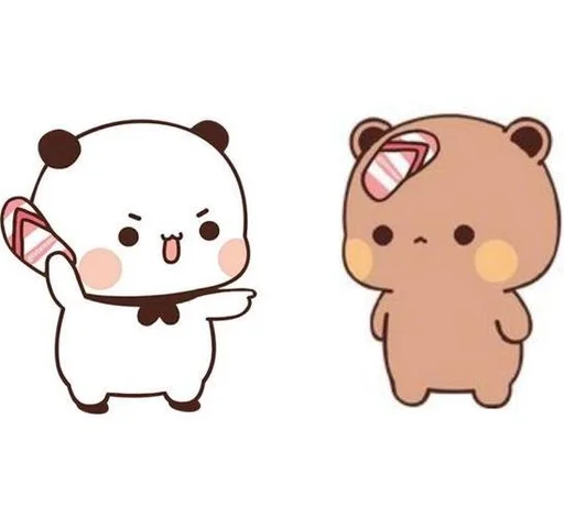 Стикер Bubu and Dudu