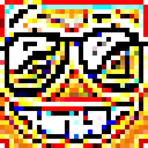 Стикер Шакальный квадрат