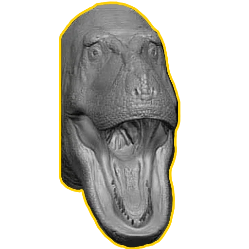 Стикер cursed dinosaurs