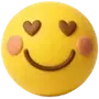 Эмодзи 3D Cute yellow face