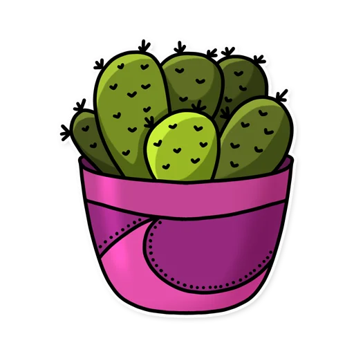 Стикер Cactuses