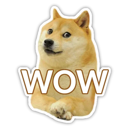 Стикер Cute Dog