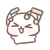 Эмодзи китик  ૮꒰
