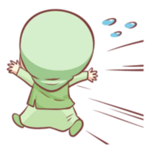 Стикер Cute Muslim Girl