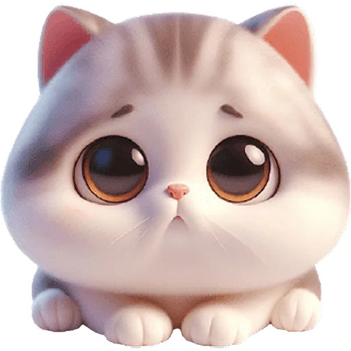 Стикер Милый котик