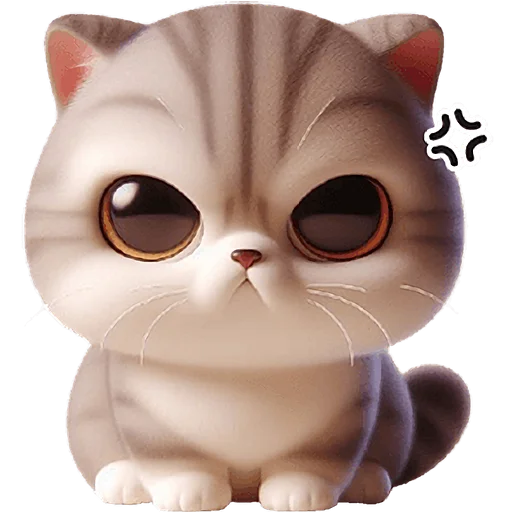 Стикер Милый котик