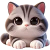 Эмодзи Милый котик