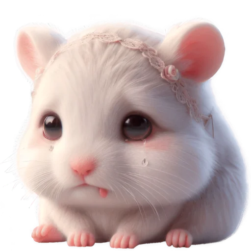 Стикер Милая крыска