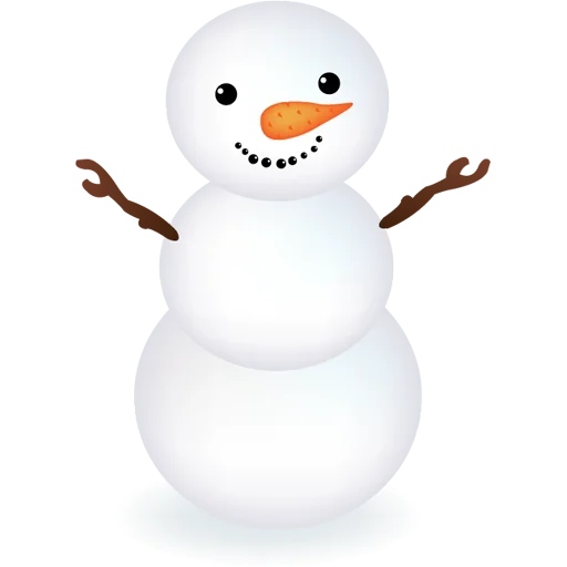 Стикер Cute Snowman
