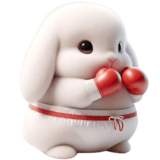 Стикер Вислоухая зайка