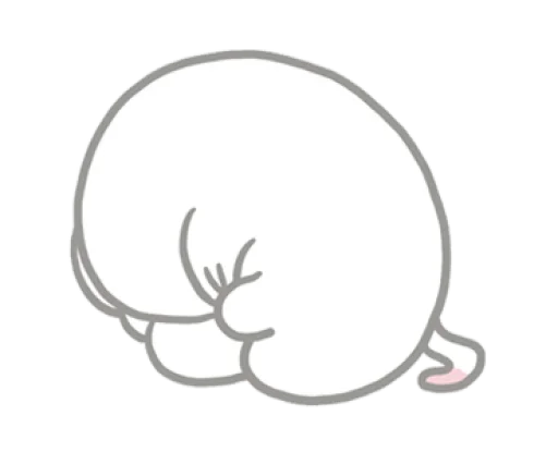 Стикер Cute pussy