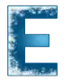 Эмодзи Зимний шрифт