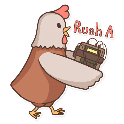 Стикер CyberChicken