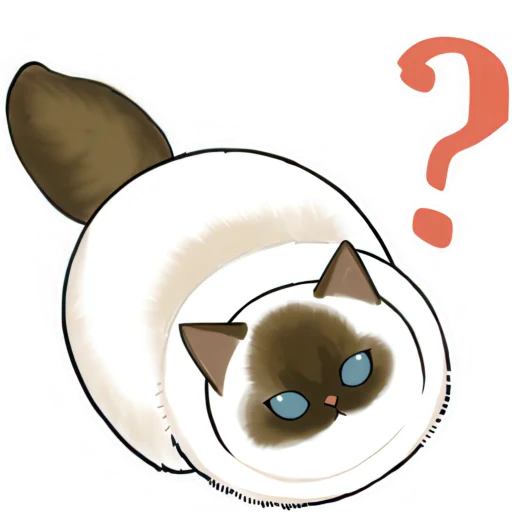 Стикер Нян котики