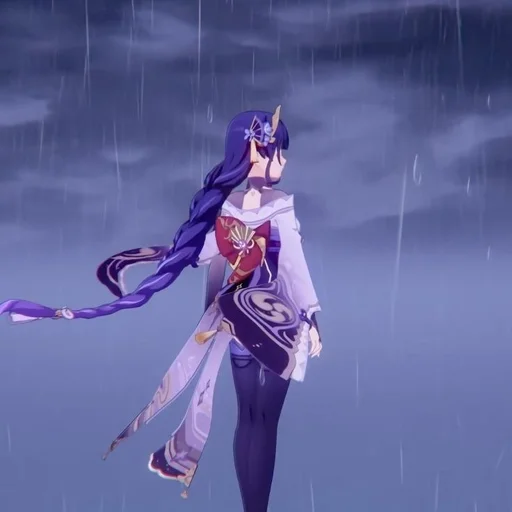 Стикер Raiden Shogun