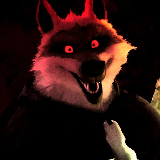 Стикер death the big wolf