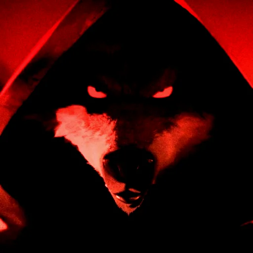 Стикер death the big wolf