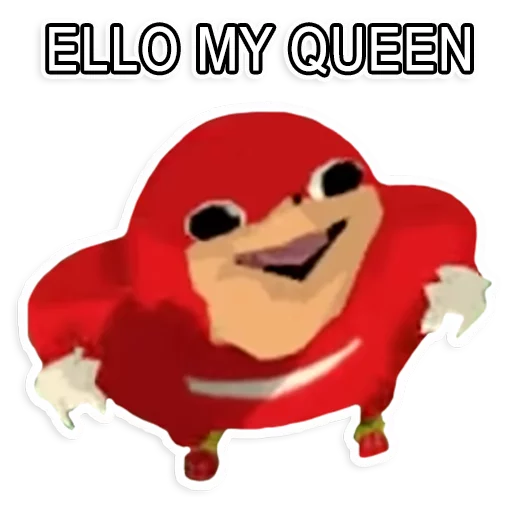 Стикер Uganda Knuckles